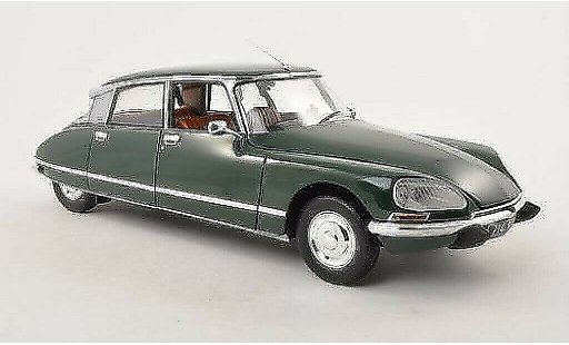 Citroen DS 23 1/18 Norev Pallas green 1972 diecast model cars