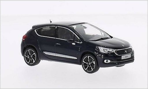 DS Automobiles DS4 Berline 1/43 Norev metallic blue 2015 diecast model cars