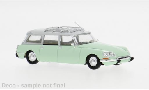 Diecast model cars Citroen DS Break Estate green 1967 1/87 Brekina