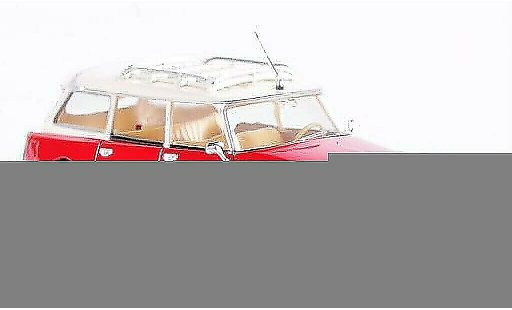 Citroen DS Break 1/87 Brekina Estate red/white diecast model cars