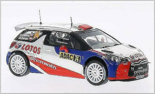 DS Automobiles DS3 Berline 1/43 IXO RRC Lotos No.74 Rally Germany 2013 /M.Baran diecast model cars