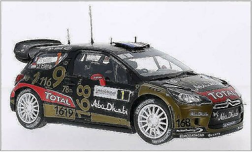 DS Automobiles DS3 WRC 1/18 Norev No.1 Total Rally de France 2013 /D.Elena diecast model cars
