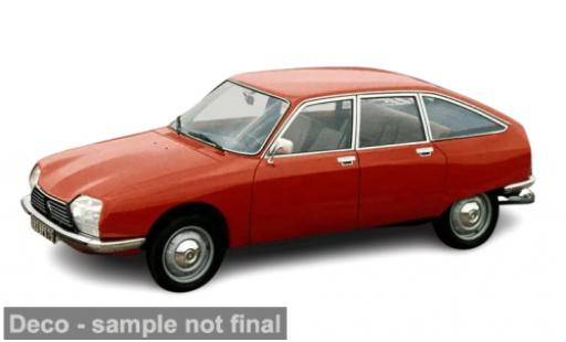 Diecast model cars Citroen GS Pallas red 1977 1/87 Norev