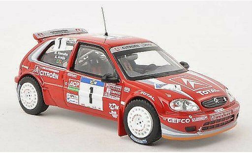 Citroen Saxo S1600 1/43 IXO No.1 Rally Portugal 2004 /M.Ramalho diecast model cars