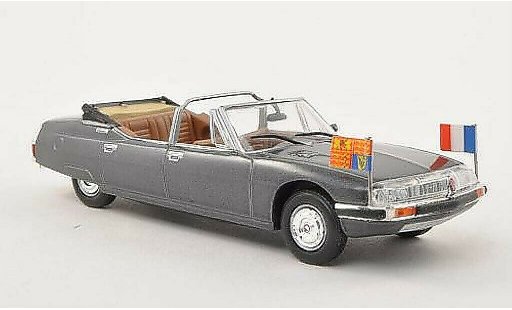 Citroen SM Presidentielle 1/43 Norev Chapron Decapotable grey Georges Pompidou 1972 diecast model cars