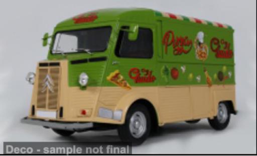 Diecast model cars Citroen Type HY 1969 Guido Pizza 1/18 Solido