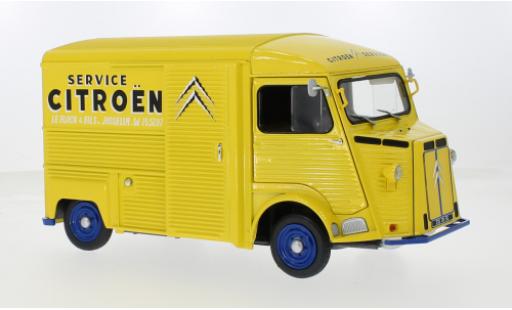 Diecast model cars Citroen Type HY Fourgonnette yellow 1/18 Solido