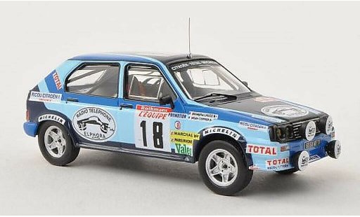 Citroen Visa Chrono 1/43 IXO No.18 Rally Korsika 1983 /J.Laloz diecast model cars