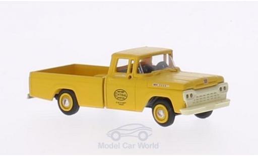 Diecast model cars Ford F-100 Pickup 00 New York Central System 1960 with Hy-Line-Gleisaufsatzr&Atilde;&curren;dern 1/87 Classic Metal Works