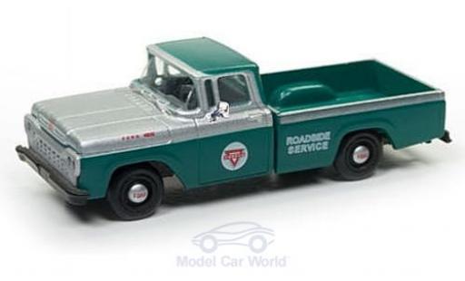 Diecast model cars Ford F-100 Pickup 00 Pick Up green/grey Conoco Service 1960 1/87 Classic Metal Works