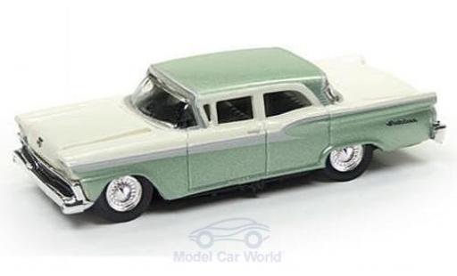Diecast model cars Ford Fairlane Berline metallic green/beige 1959 1/87 Classic Metal Works