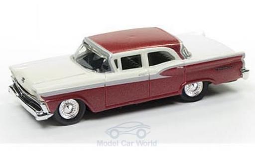 Diecast model cars Ford Fairlane Berline metallic red/beige 1959 1/87 Classic Metal Works