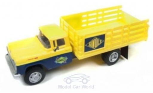 Diecast model cars Ford Stake Bed Truck Flotte Sunoco - Sun Oils 1960 1/87 Classic Metal Works