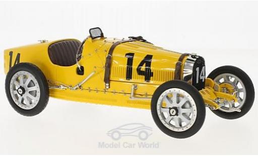 Diecast model cars Bugatti 35 grand prix T No.14 Nation Colour Projekt Belgien without Vitrine 1/18 CMC