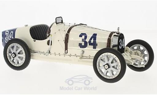Diecast model cars Bugatti 35 grand prix T No.34 Nation Colour Projekt USA without Vitrine 1/18 CMC