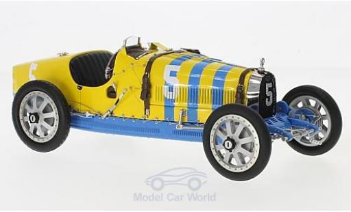 Diecast model cars Bugatti 35 grand prix T No.5 Nation Colour Projekt Sweden 1/18 CMC