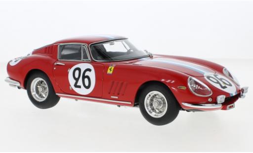 Diecast model cars Ferrari 275 GTB/C No.26 North American Racing Team 24h Le Mans 1966 1/18 CMC