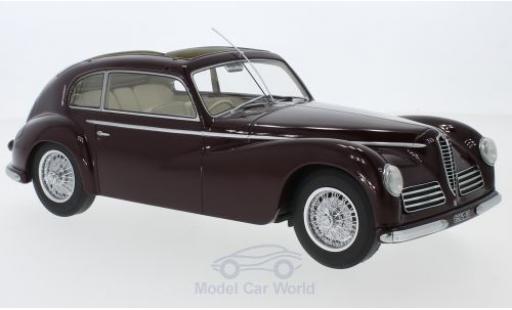 Diecast model cars Alfa Romeo 6C 1750 gran sport 2500 Freccia d Oro Convertible Coupe red RHD 1949 1/18 CMF
