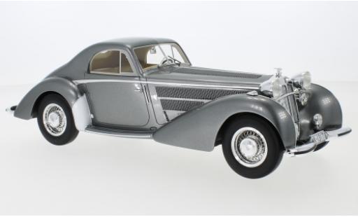 Diecast model cars Horch 853 Spezial Coupe by Erdmann & Rossi metallic grey 1937 1/18 CMF