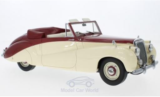 Diecast model cars Daimler DB18 Cabriolet Special Sports by Barker metallic red/beige RHD 1952 1/18 CMF