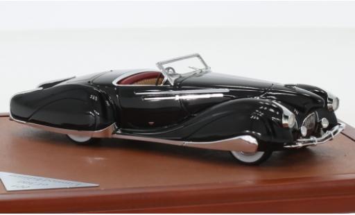 Diecast model cars Delahaye 135 Cabriolet M Figoni & Falaschi black RHD Narval 1947 1/43 CMF