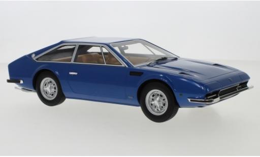 Diecast model cars Lamborghini Jarama Base 400 GT metallic blue 1970 1/18 CMF