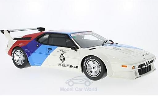 Diecast model cars Bmw M1 1979 No.6 with Decals N.Piquet 1/12 CMR
