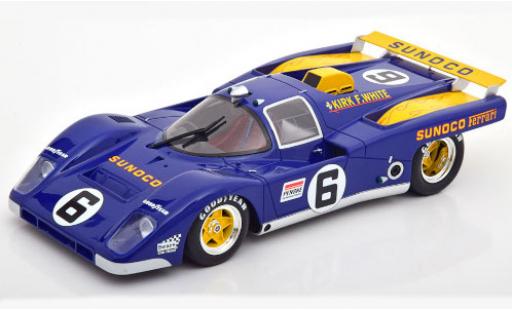 Diecast model cars Ferrari 512 M No.6 Sunoco IMSA 24h Daytona 1971 1/18 CMR