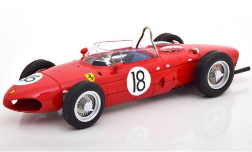 Diecast model cars Ferrari 156 F1 Sharknose No.18 Scuderia formula 1 GP Frankreich 1961 R.Ginther 1/18 CMR