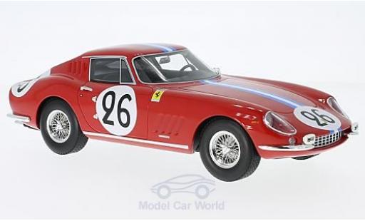 Diecast model cars Ferrari 275 GTB No.26 24h Le Mans G.Biscaldi/M.de Bourbon-Parma 1/18 CMR