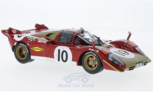 Diecast model cars Ferrari 512 S No.10 24h Le Mans 1970 H.Kelleners/G.Loos 1/18 CMR