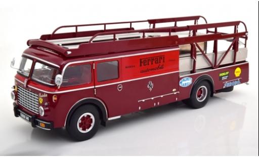 Diecast model cars Fiat 642 RN2 Bartoletti RHD Ferrari formula 1 1957 transporteur Race 1/18 CMR