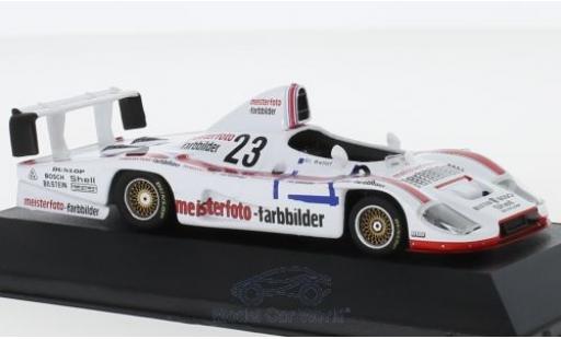 Diecast model cars Porsche 936 1982 No.23 Kremer Racing Meisterfoto Farbbilder DRM Hockenheim with Decals S.Bellof 1/43 CMR