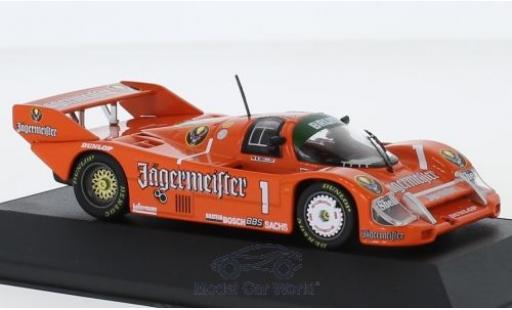 Diecast model cars Porsche 956 1985 B No.1 J&Atilde;&curren;germeister DRM 200 Meilen Norisring S.Bellof 1/43 CMR