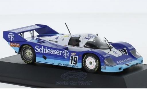 Diecast model cars Porsche 956 1985 B No.19 Brun Schiesser 1000 Km Spa S.Bellof/T.Boutsen 1/43 CMR