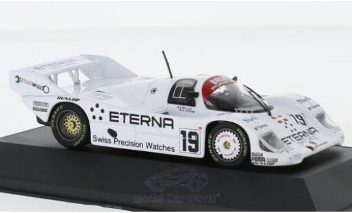 Diecast model cars Porsche 956 1984 K No.19 Brun Eterna 1000 Km Brands Hatch S.Bellof/H.Grohs 1/43 CMR
