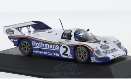 Diecast model cars Porsche 956 1984 K No.2 Rothmans 1000 Km Sandown Park S.Bellof/D.Bell 1/43 CMR