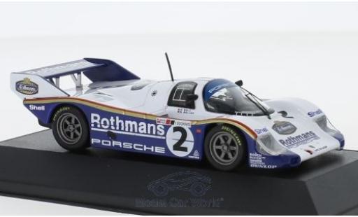 Diecast model cars Porsche 956 1984 K No.2 Rothmans 1000 KM Silverstone S.Bellof/D.Bell 1/43 CMR