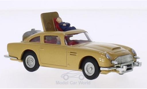Diecast model cars Aston Martin DB5 james bond gold RHD with 2 Figuren and Funktionen ca. 10 cm lang 1/0 Corgi
