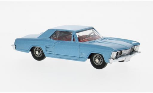 Diecast model cars Buick Riviera coupe blue 1964 1/48 Corgi