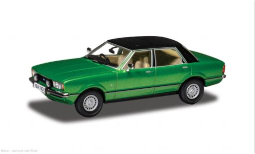 Diecast model cars Ford Cortina Ghia MK IV 2.3 green/black 1/43 Corgi
