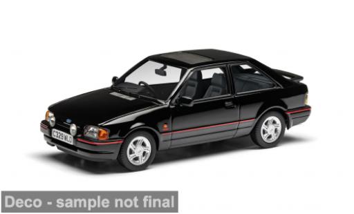 Diecast model cars Ford Escort XR3i Mk IV black/red 1986 1/43 Corgi