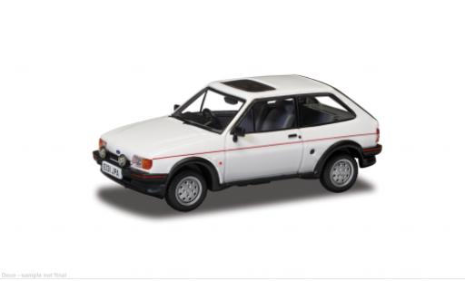 Diecast model cars Ford Fiesta XR2 Mk II white/red 1/43 Corgi