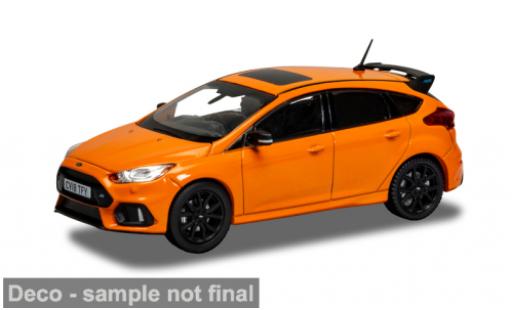 Diecast model cars Ford Focus RS Mk III orange 1/43 Corgi