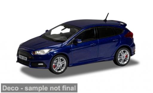 Diecast model cars Ford Focus ST Mk III blue 1/43 Corgi