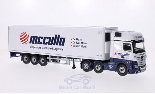 Diecast model cars Mercedes Actros Base 2545 (MP4) RHD McCulla K&Atilde;&frac14;hltrunksattelzug 1/50 Corgi
