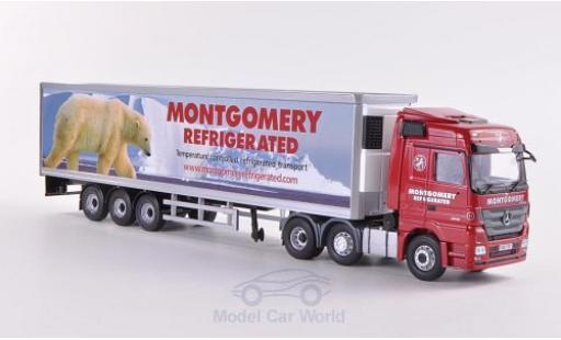 Diecast model cars Mercedes Actros Base Montgomery Refrigerated K&Atilde;&frac14;hltrunk-SZ 1/50 Corgi