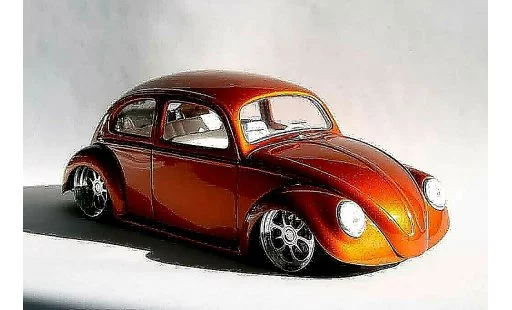 Volkswagen Kafer Base 1/18 Solido cox california orange bud diecast model cars