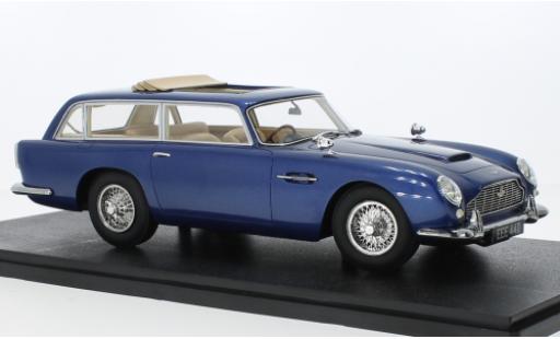 Diecast model cars Aston Martin DB5 shooting brake harold radford metallise blue RHD 1964 1/18 Cult Scale Models