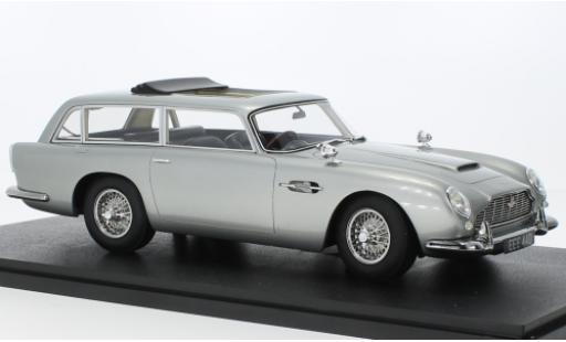 Diecast model cars Aston Martin DB5 shooting brake harold radford metallise grey RHD 1964 1/18 Cult Scale Models